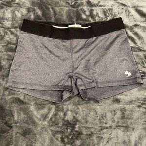 perfect condition small gray soffe shorts